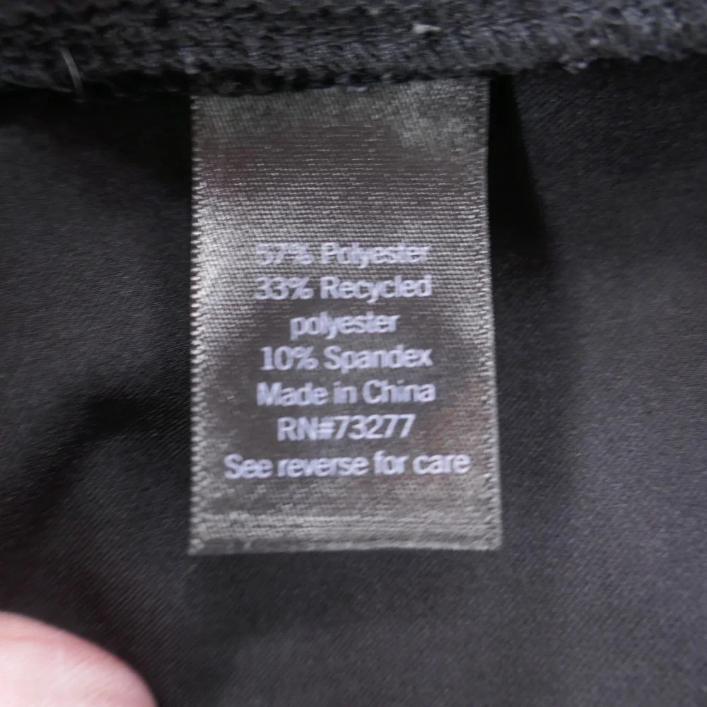 FLX Mens Tapered Cargo Performance Pant 2XL Black Pull On Drawstring Lightweight